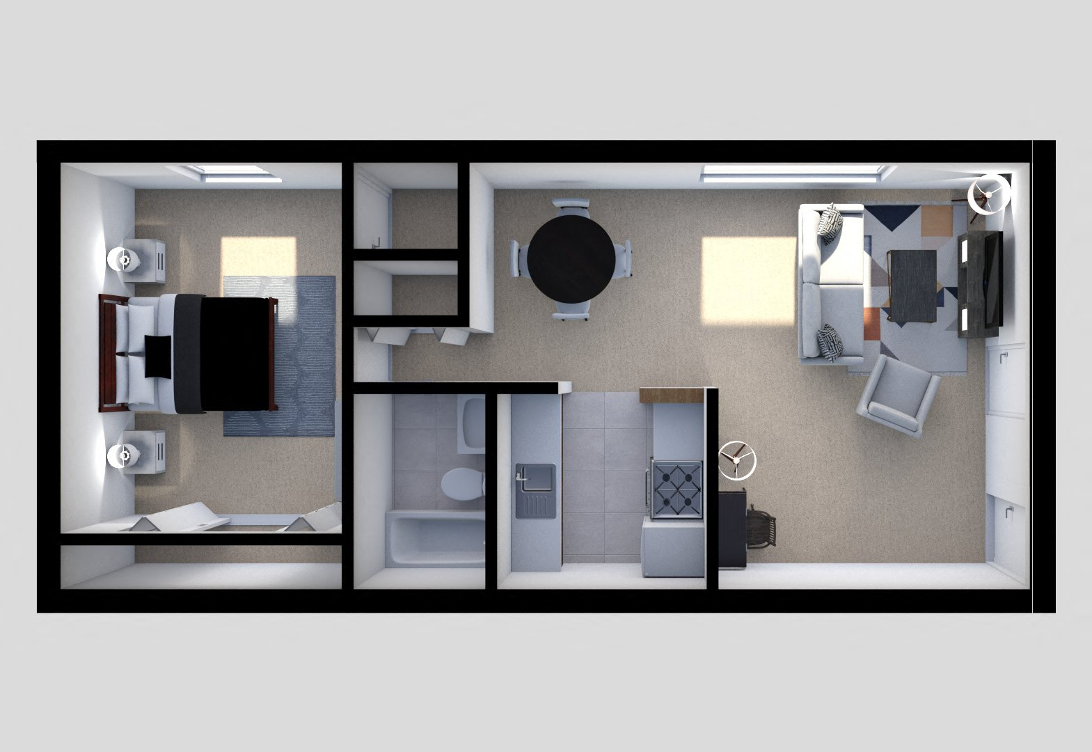 Suite A Floorplan